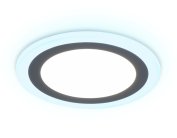 Встраиваемый светодиодный светильник с подсветкой Ambrella light DCR368 Downlight
