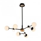 Люстра на штанге Arte Milano 277010/6 BK/GD Ferrara-71040