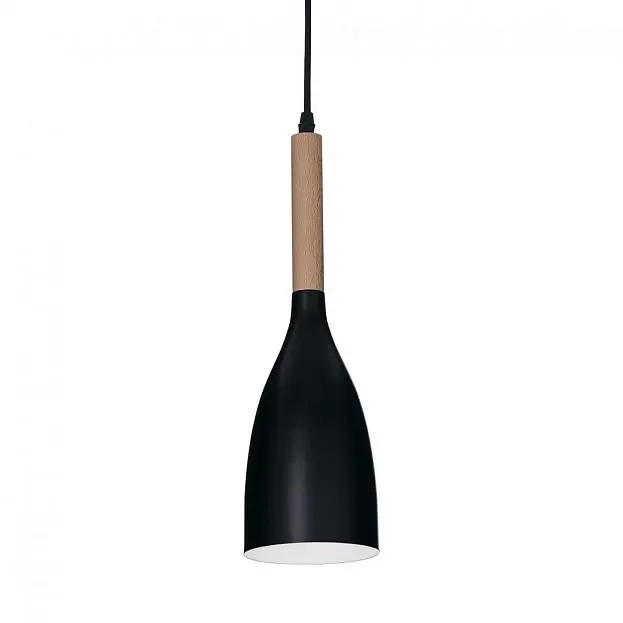 Подвесной светильник Ideal Lux 110752 MANHATTAN SP1 NERO Подвесной светильник Ideal Lux 110752 MANHATTAN SP1 NERO