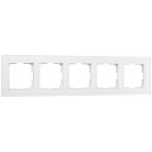 Рамка на 5 постов Werkel W0051105 (белый матовый) a051287