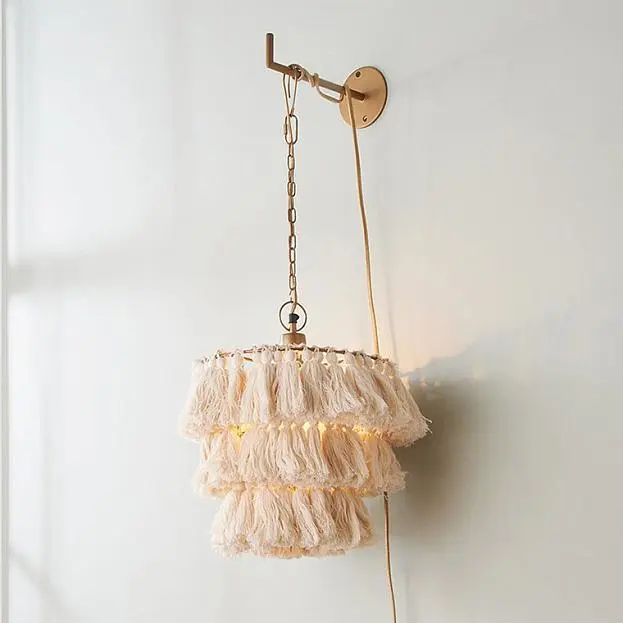 Настенный Светильник Бежевый By Imperiumloft Tassel-Wall01 Настенный Светильник Бежевый By Imperiumloft Tassel-Wall01