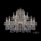 Люстра хрустальная Bohemia 1403/12+6/240 G