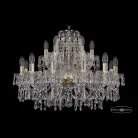 Люстра хрустальная Bohemia 1403/12+6/240 G