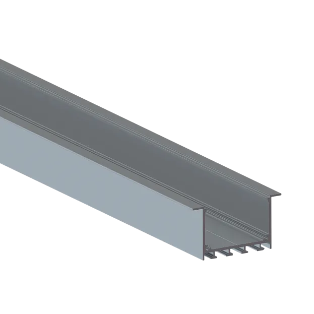 Встраиваемый алюминиевый профиль 3 м Donel DN18529H3Alu DN8ALE Встраиваемый алюминиевый профиль 3 м Donel DN18529H3Alu DN8ALE