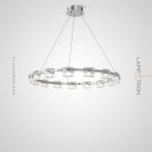 Кольцевые люстры и светильники NICOLETTA CHROME Lampatron 8593-23935