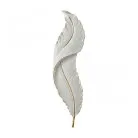 Настенный светодиодный светильник в виде пера птицы Arte Milano 269101/D180/H880/27W/3-6K Wh AM