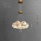 Люстра LILLIS BALL MARBLE 7 плафонов. Размер M Lampatron lillis-ball-marble-7-m 9059-25793