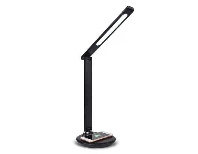 Светодиодная настольная лампа с беспроводной зарядкой Ambrella light DE521 Desk Светодиодная настольная лампа с беспроводной зарядкой Ambrella light DE521 Desk