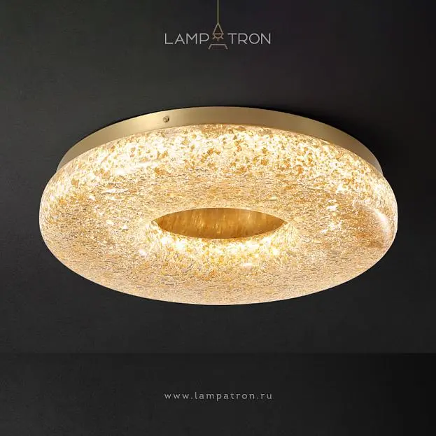 Потолочный светильник NELIUS CH Размер L. Цвет Золото Lampatron 7719-21640 Потолочный светильник NELIUS CH Размер L. Цвет Золото Lampatron 7719-21640