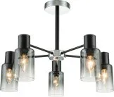 Потолочная люстра Escada 2120/5P Black Diversity