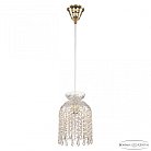 Подвесной светильник с хрусталём Bohemia Ivele Crystal 14781P/16 G Drops