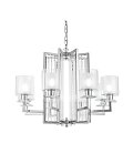 Подвесная люстра Lumina Deco LDP 8012-8 CHR Manhattan