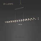 Реечный, рядный светильник GLORIOLE LINE 28 LED Lampatron gloriole-line-28 9128-26001