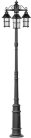 Наземный фонарь Oasis Light 81510B E7 Bl CAIOR 1