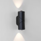 Уличный настенный светильник Elektrostandard 35127/D черный GIRA D LED IP54 a056335