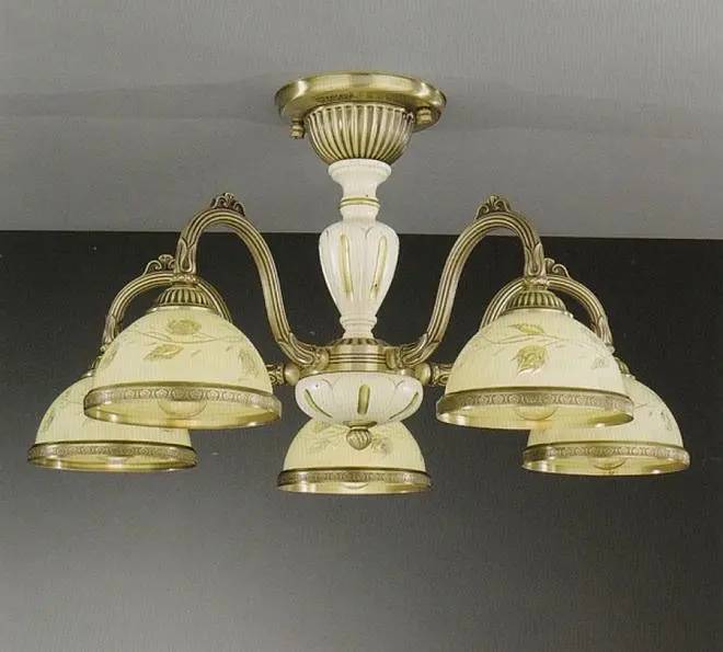 Потолочная люстра Reccagni Angelo PL 6828/5 Потолочная люстра Reccagni Angelo PL 6828/5
