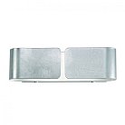 Настенный светильник Ideal Lux 088273 CLIP AP2 SMALL ARGENTO
