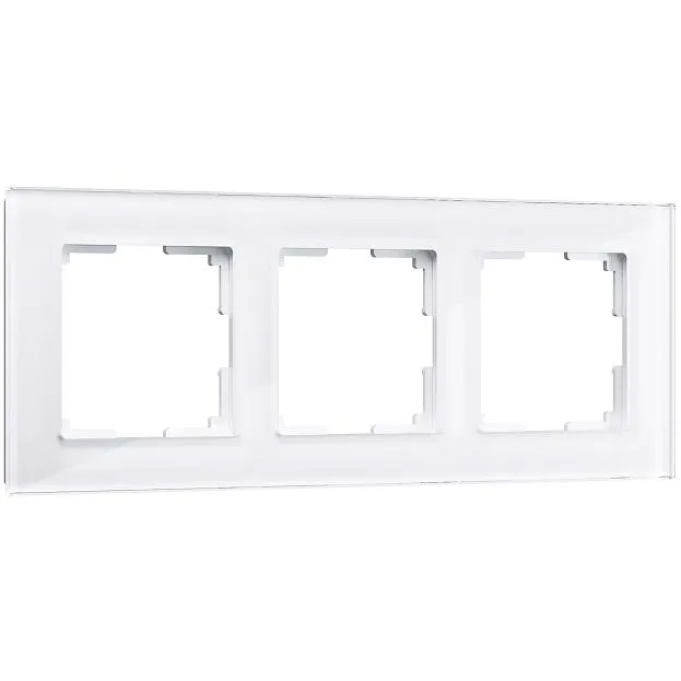 Рамка на 3 поста Werkel W0031101 (белый,стекло) a051196 Favorit Рамка на 3 поста Werkel W0031101 (белый,стекло) a051196 Favorit