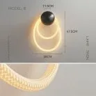 Настенные светильники GLORIFY OPTIC LOOP Модель В Lampatron 8151-23458