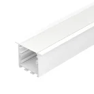 Профиль LINIA49-F-S-3000 WHITE (Алюминий) Arlight 041878