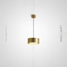 Подвесной светильник SIGGEN Цвет Латунь. Теплый свет Lampatron 6024-16026