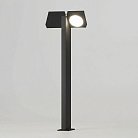 Светильник садово-парковый с поворотными плафонами Elektrostandard 35170/F черный Twin a064383