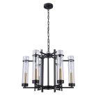 Подвесная люстра Arte Lamp A1688LM-6BK HUGO