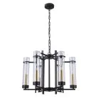 Подвесная люстра Arte Lamp A1688LM-6BK HUGO