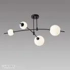 Люстра на штанге iLedex 6827-4 BK+WH EPICAL