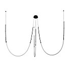 Подвесная люстра Arte Lamp A2850SP-38BK KLIMT