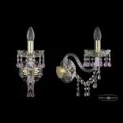 Бра хрустальный Bohemia 1410B/1/195/XL G V7010