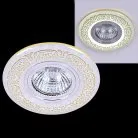 Точечный светильник Reluce 09502-9.0-001MN MR16+LED3W WH/GD