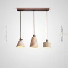 Готовая комбинация светильников MODESTUS COMBO Темное Дерево. Планка Lampatron modestus-combo-light-plank 7115-19523