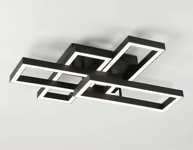 Потолочная люстра 65W 3000K-6400K 550*453*130 (ПДУ ИК) Ambrella light FA1002 ACRYLICA