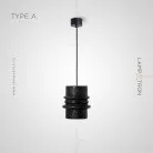 Подвесной светильник TIDY Тип A. Лавовый камень Lampatron tidy-a-lava-stone 5721-14974