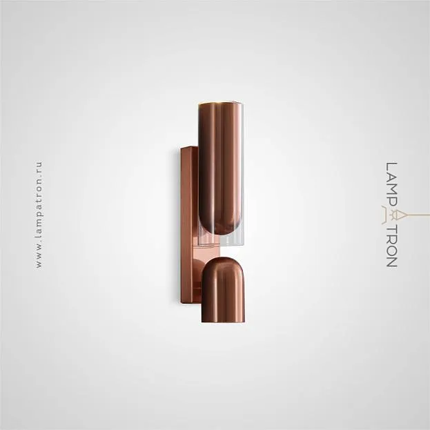 Бра LOTAR Цвет Розовое золото Lampatron lotar-gold 7290-20095 Бра LOTAR Цвет Розовое золото Lampatron lotar-gold 7290-20095
