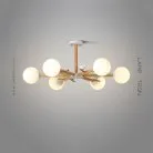 Люстра FINCH 6 плафонов. Lampatron 2200-3732