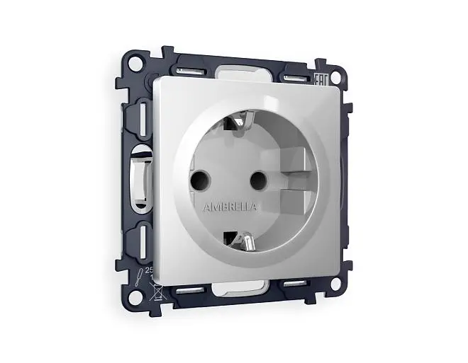 Комплект механизма электрической розетки Ambrella Volt MA407010 QUANT Комплект механизма электрической розетки Ambrella Volt MA407010 QUANT