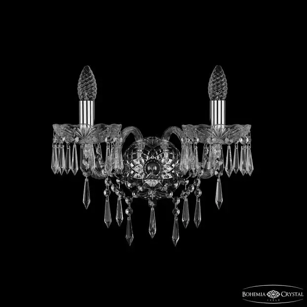 Бра хрустальные 1403B/2/160/XL NiBohemia Бра хрустальные 1403B/2/160/XL NiBohemia