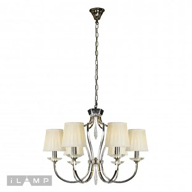 Подвесная люстра iLamp Charm P2508-6 nic Подвесная люстра iLamp Charm P2508-6 nic