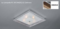 Потолочный светильник Reccagni Angelo PL 397/4.02 Zebrano 397
