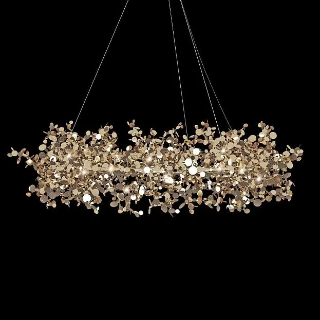 Подвесная люстра Loft IT 10101/800 Gold Spark