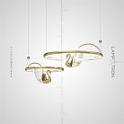 Кольцевые люстры и светильники BIRDIE LUX Lampatron 5931-15718