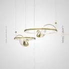 Кольцевые люстры и светильники BIRDIE LUX Lampatron 5931-15718