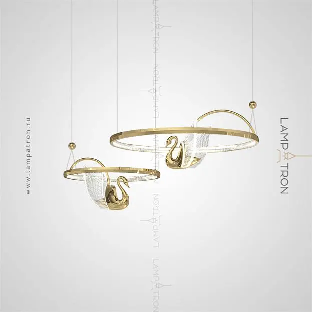Кольцевые люстры и светильники BIRDIE LUX Lampatron 5931-15718 Кольцевые люстры и светильники BIRDIE LUX Lampatron 5931-15718