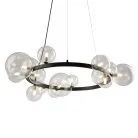 Люстра Delight Collection OMG1075R black/clear Art Deco Bubble