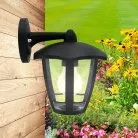 Настенный фонарь уличный ЭРА НБУ 07-40-004 «Дели 3» черный