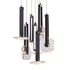 Подвесной светильник Delight Collection OD2553-7 black/clear