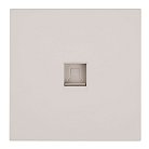 Розетка компьютерная 1-местная RJ-45 (механизм), RST00-3117-08, пудровый жемчуг Stekker 50480 Мия