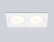 Встраиваемый светильник Ambrella light TN102830/2 WH/WH белый/белый GU5.3/2 178*93*50